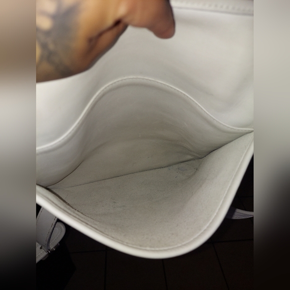 Vintage Coach White Slim Backpack 🤍 9405 - Picture 10 of 16